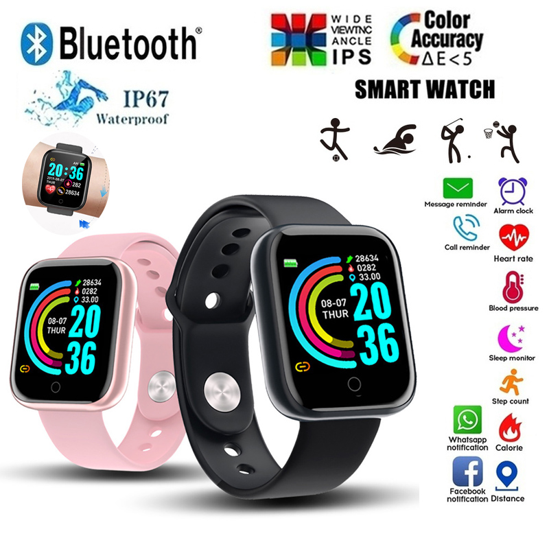 Watch Iwo - D20 Smart Watch Waterproof Fitness Tracker