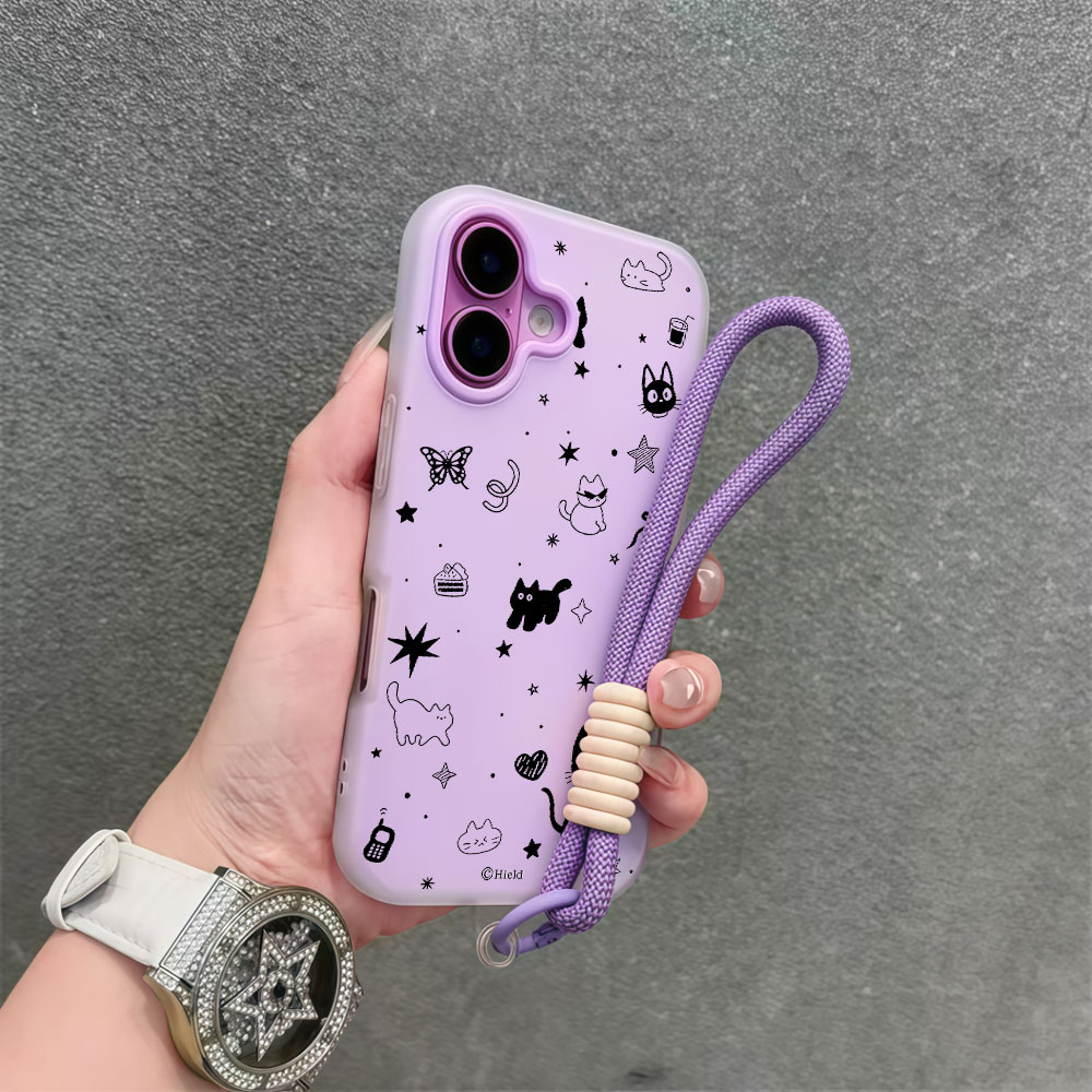 Samsung Galaxy Strap - Cat Star Butterfly Bow Phone Case