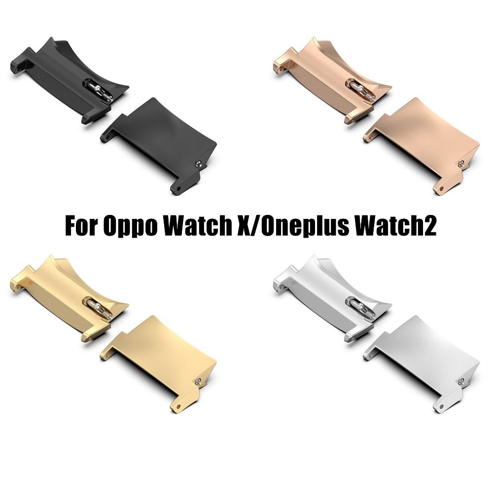 Smartwatch Oneplus Watches - New 2Pcs Metal Strap Adapter Watchband