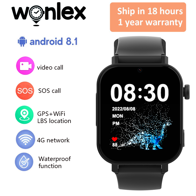 Watch Esim - Wonlex KT36 4G Smart Watch Kids
