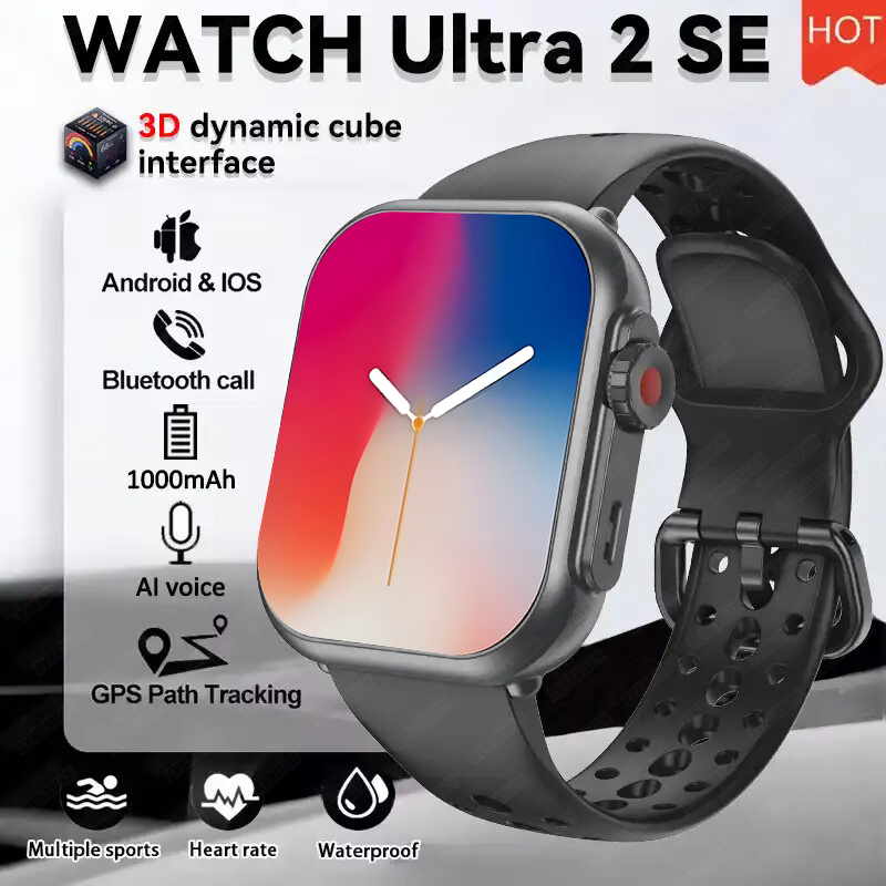 Watch Esim - Watch Ultra K62 Men Women 1000mAh