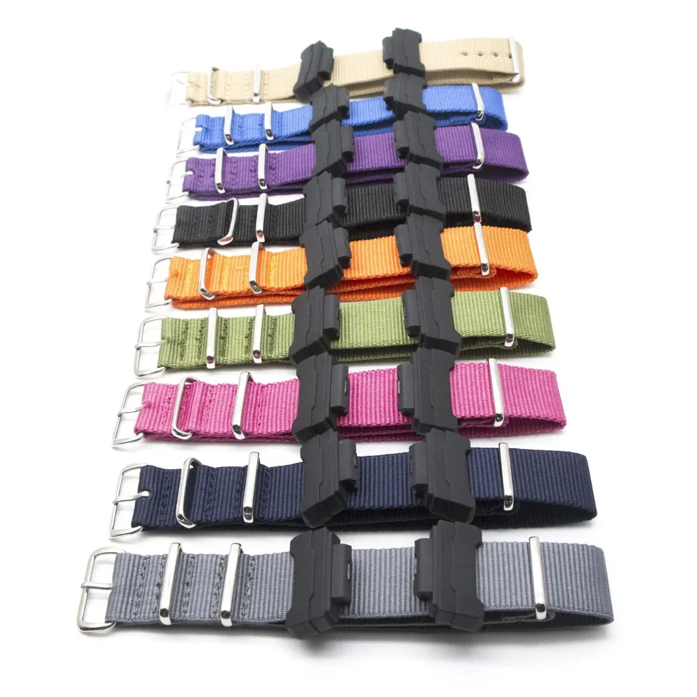 Casio Watches Smartwatch - Striped Watch Band For Casio G