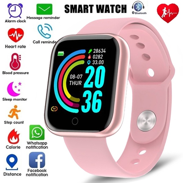 D20 Smart Watch Waterproof Fit - Watch Iwo ulasan dan harga