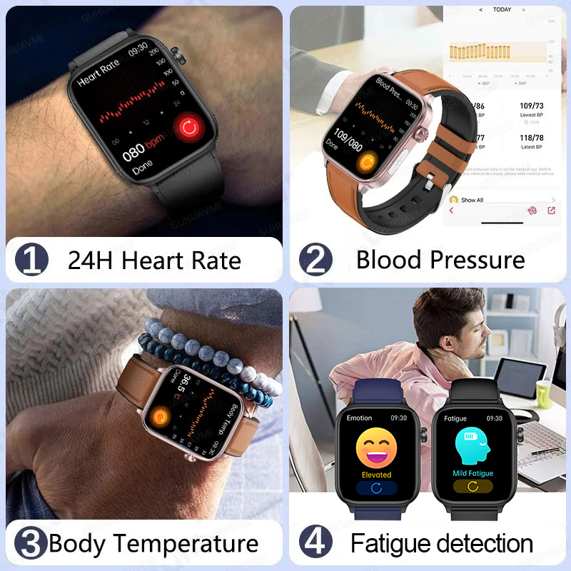 2025 New For XIAOM1 ECG+PPG Bl - Watch Esim ulasan dan harga