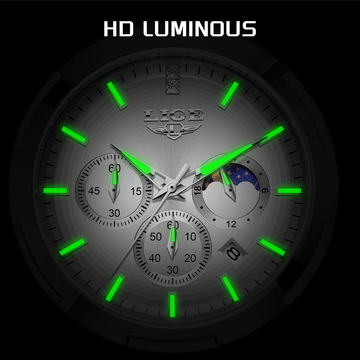 LIGE Top Brand Luxury Watch Wo - Smartwatch Ladies Watches Branded ulasan dan harga