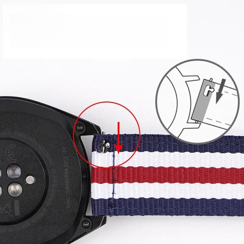 Nylon Watch Strap 20mm 22mm Qu - Nato Strap Nylon ulasan dan harga