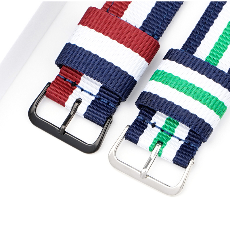 Nylon Watch Strap 20mm 22mm Qu - Nato Strap Nylon ulasan dan harga