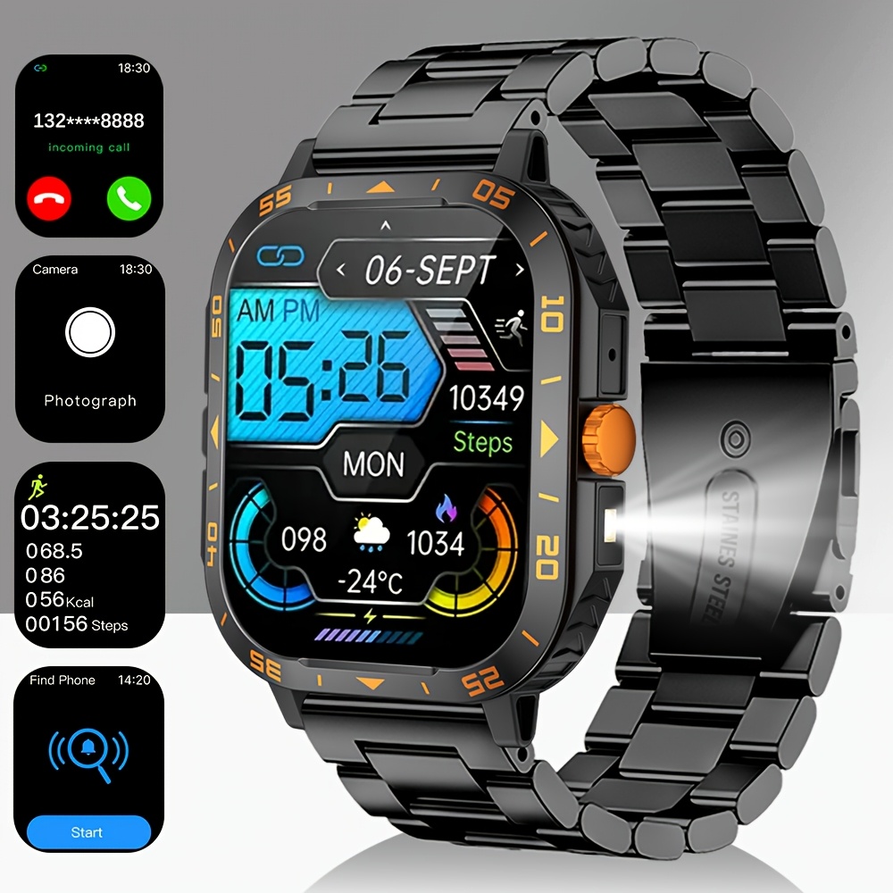 Smart Watch, Premium, with Mul - Smartwatch Premium Watches For Men ulasan dan harga
