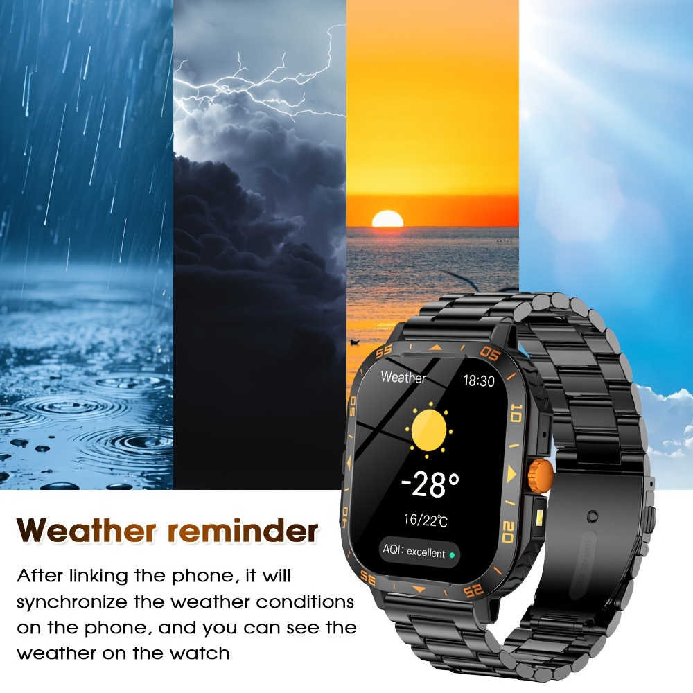 Smart Watch, Premium, with Mul - Smartwatch Premium Watches For Men ulasan dan harga
