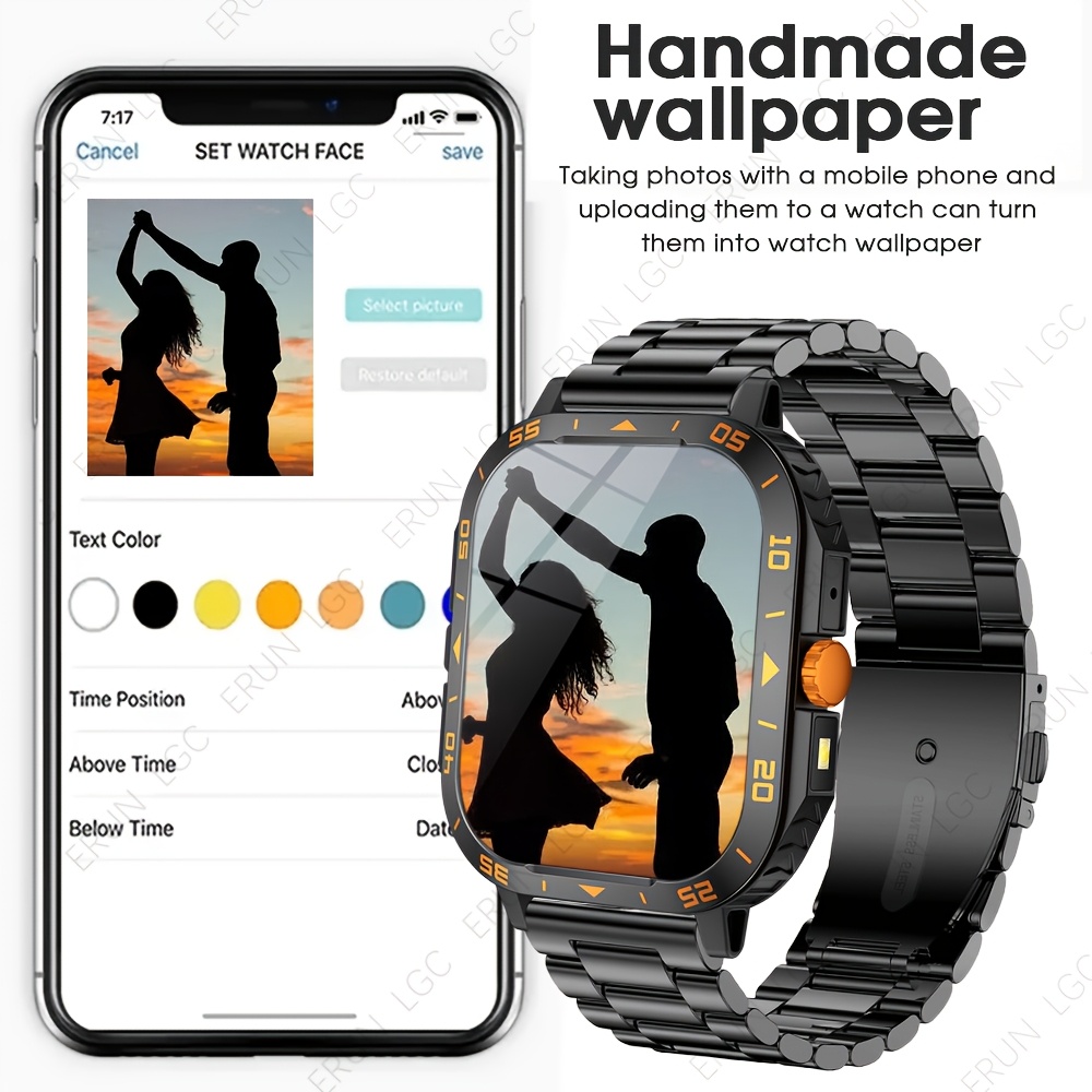 Smart Watch, Premium, with Mul - Smartwatch Premium Watches For Men ulasan dan harga