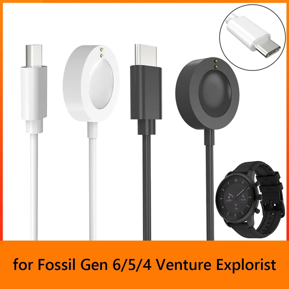 1M USB Type-C Magnetic Fast Ch - Fossil Watches Smartwatch Charger ulasan dan harga
