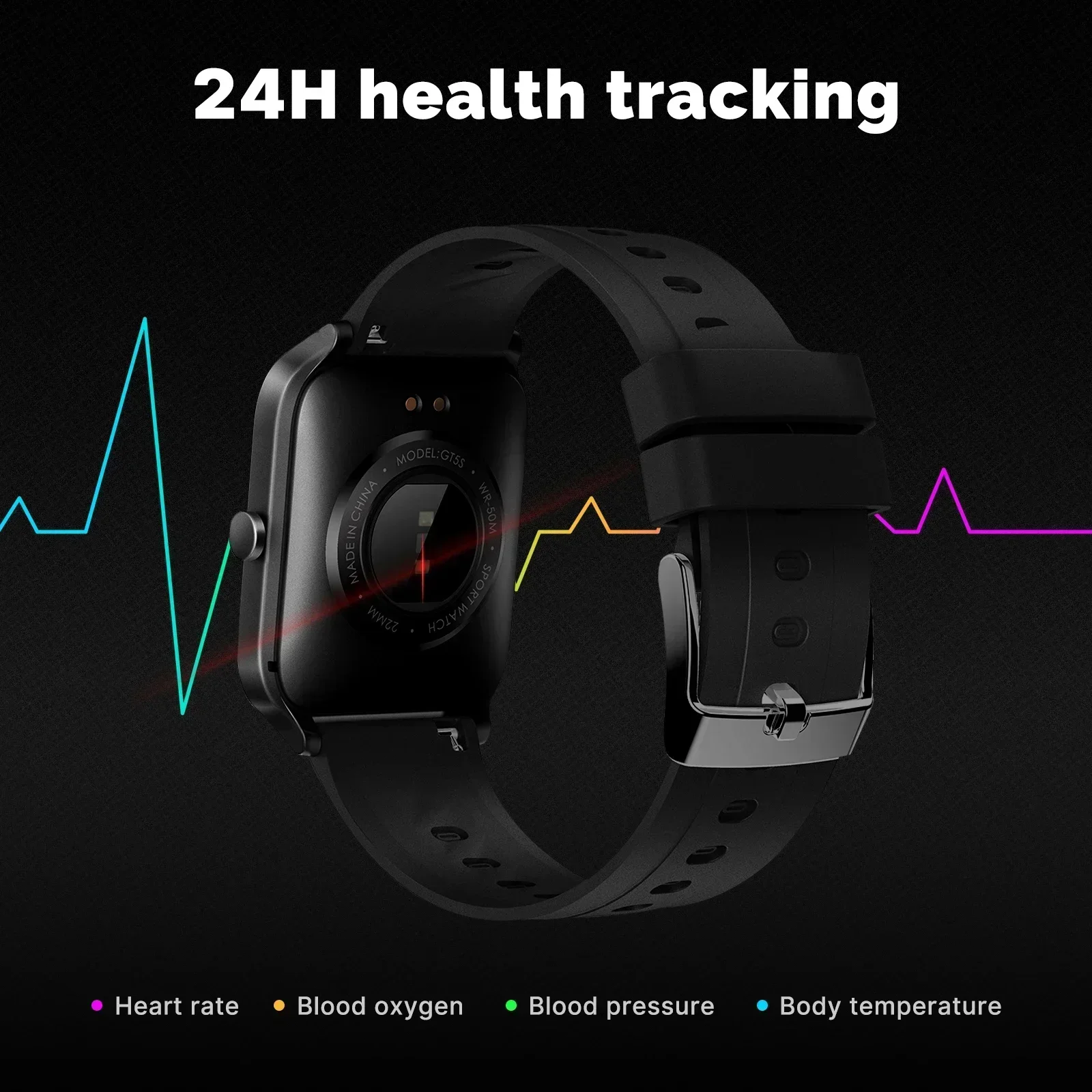 MOES Smart Watch Alexa Built-i - Watch Iwo ulasan dan harga