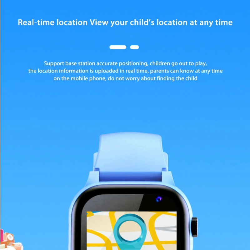 Lenovo Kids Smart Watch 4G SIM - Smartwatch Digital Watches For Kids ulasan dan harga