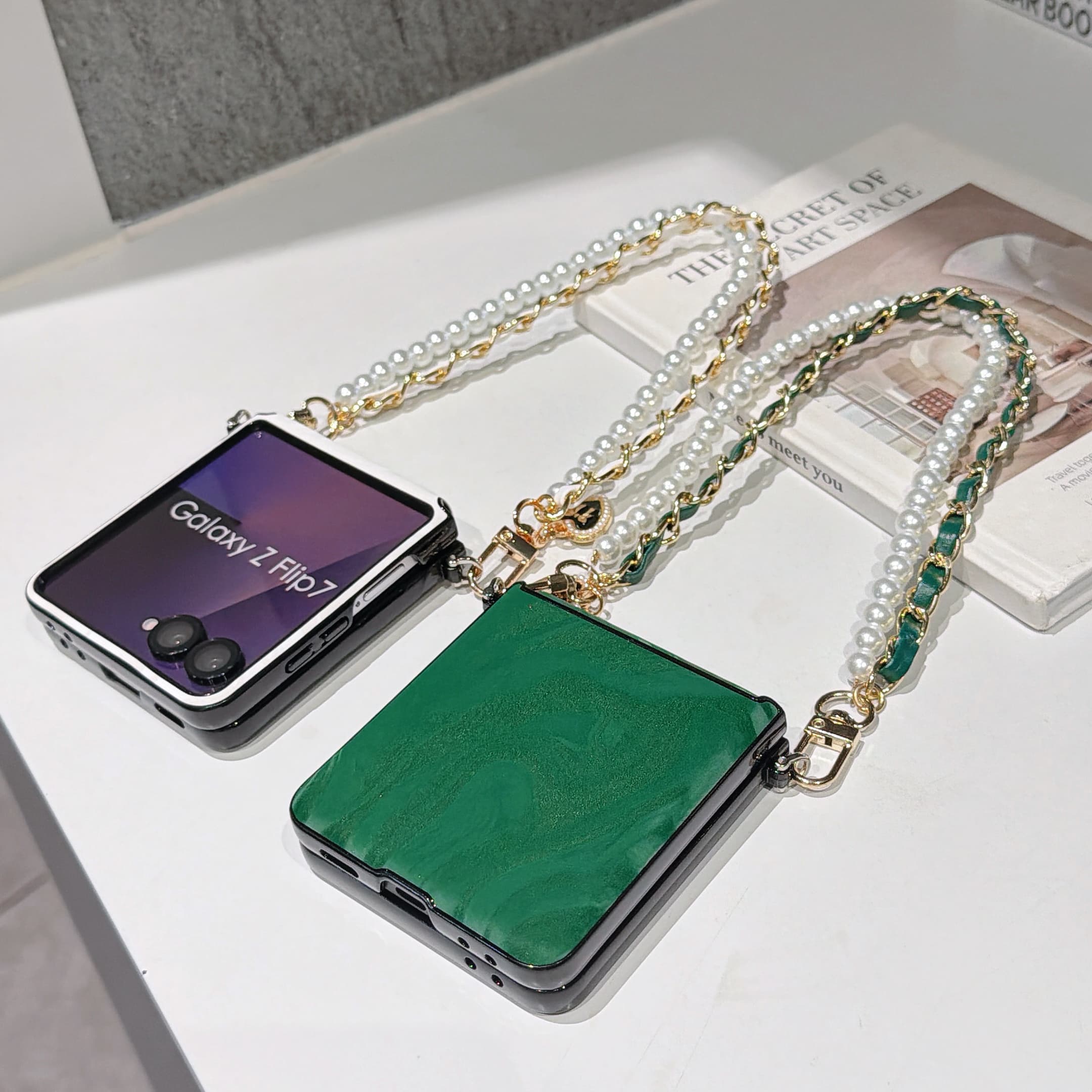 Premium Solid PU Leather Cover - Samsung Galaxy Strap ulasan dan harga