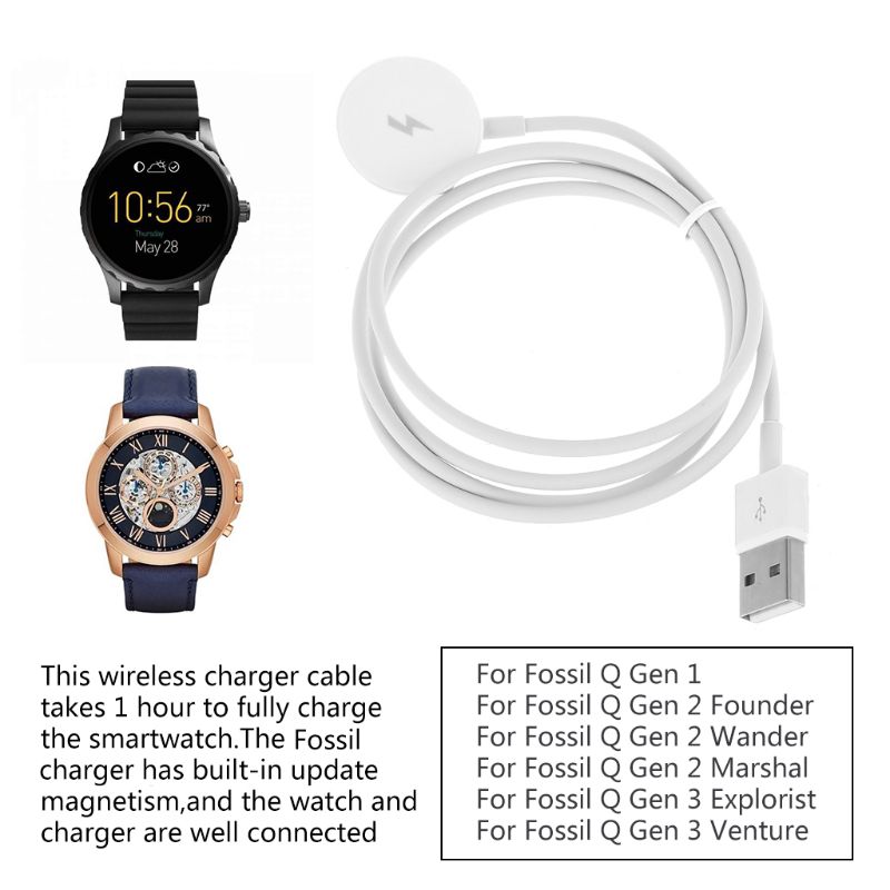 Fossil Gen 2 Gen 3 Charging St - Fossil Watches Smartwatch Charger ulasan dan harga