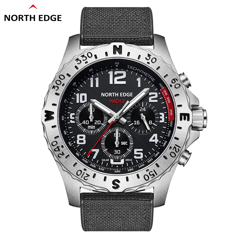 NORTH EDGE Men Watch Solar Pow - Smartwatch Premium Watches For Men ulasan dan harga