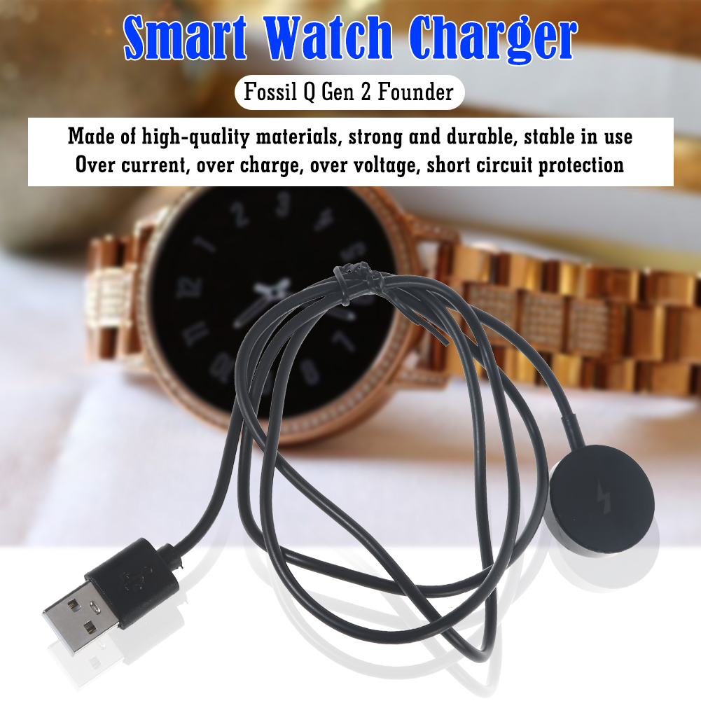 USB Smart Watch Magnetic Charg - Fossil Watches Smartwatch Charger ulasan dan harga