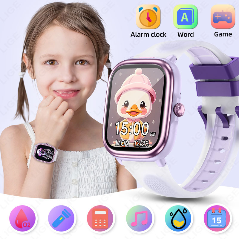LIGE Kids Smart Watch 1.83inch - French Connection Watches Smartwatch App ulasan dan harga