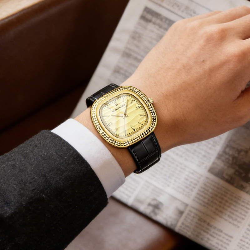 ZHANGU Brand Watch Black Leath - Smartwatch Ladies Watches Branded ulasan dan harga