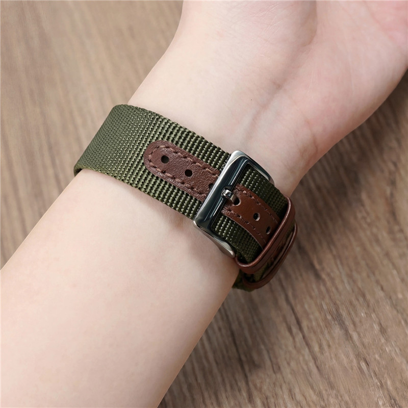 Nylon Ribbed Watch Band 20mm 2 - Nato Strap Nylon ulasan dan harga