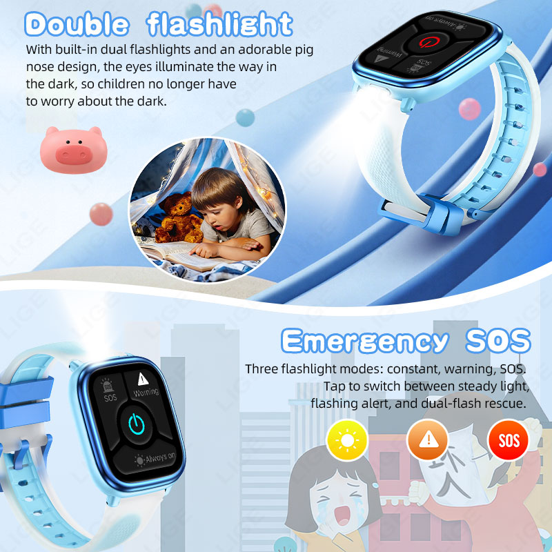 LIGE Kids Girls Boys Present S - French Connection Watches Smartwatch App ulasan dan harga