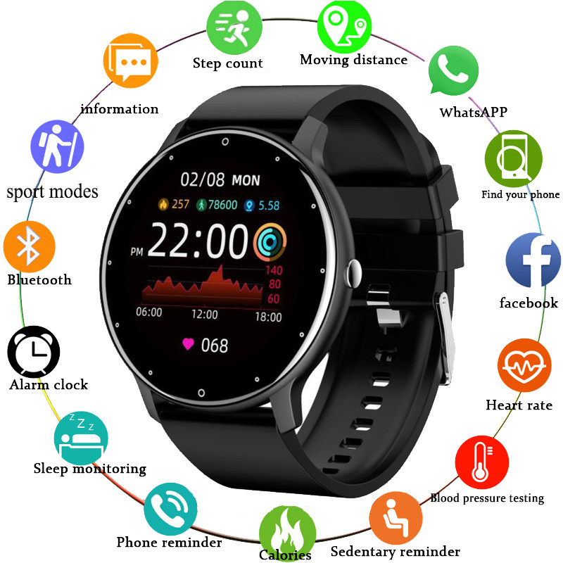 NEW ZL02 Men Smart Watch Heart - Watch Iwo ulasan dan harga