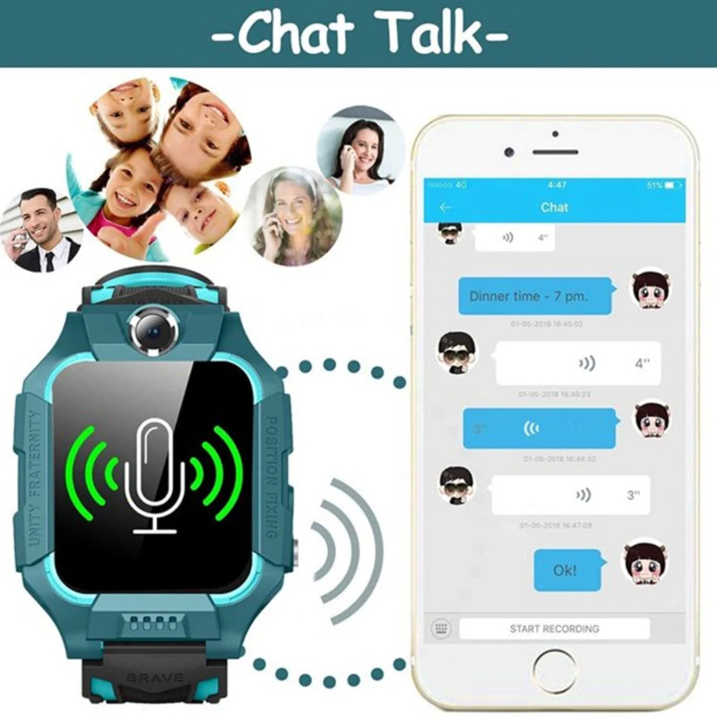 Lenovo 5G Kids GPS Smart Watch - Smartwatch Digital Watches For Kids ulasan dan harga