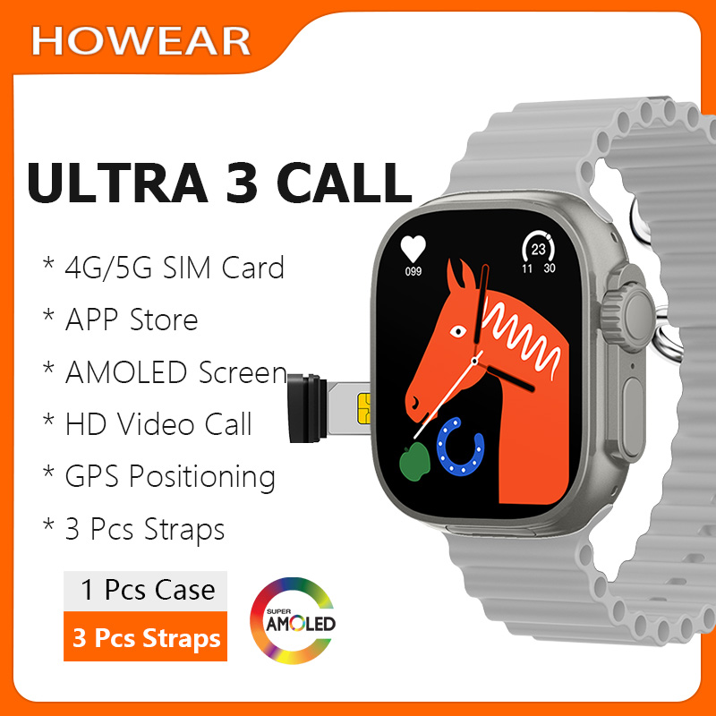 Smartwatch 4G SIM Card GPS Map - French Connection Watches Smartwatch App ulasan dan harga