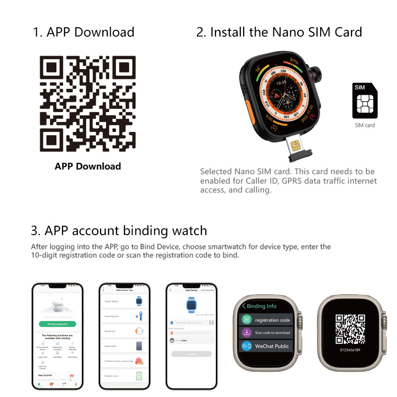 Smartwatch 4G SIM Card GPS Map - French Connection Watches Smartwatch App ulasan dan harga