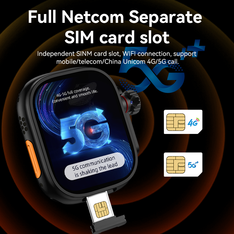 Smartwatch 4G SIM Card GPS Map - French Connection Watches Smartwatch App ulasan dan harga