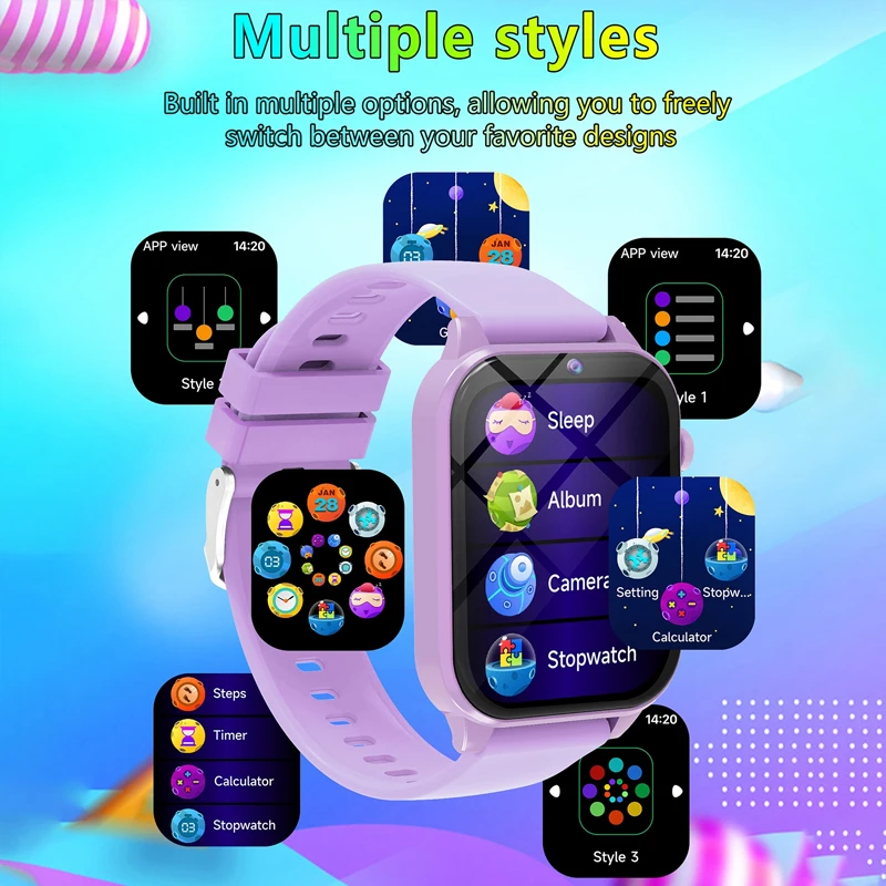 Kids Game Smart Watch Flashlig - Smartwatch Digital Watches For Kids ulasan dan harga