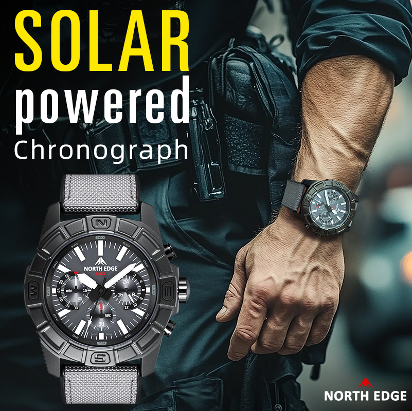 NORTH EDGE 2025 BLAZE Men Quar - Smartwatch Army Watches For Men ulasan dan harga