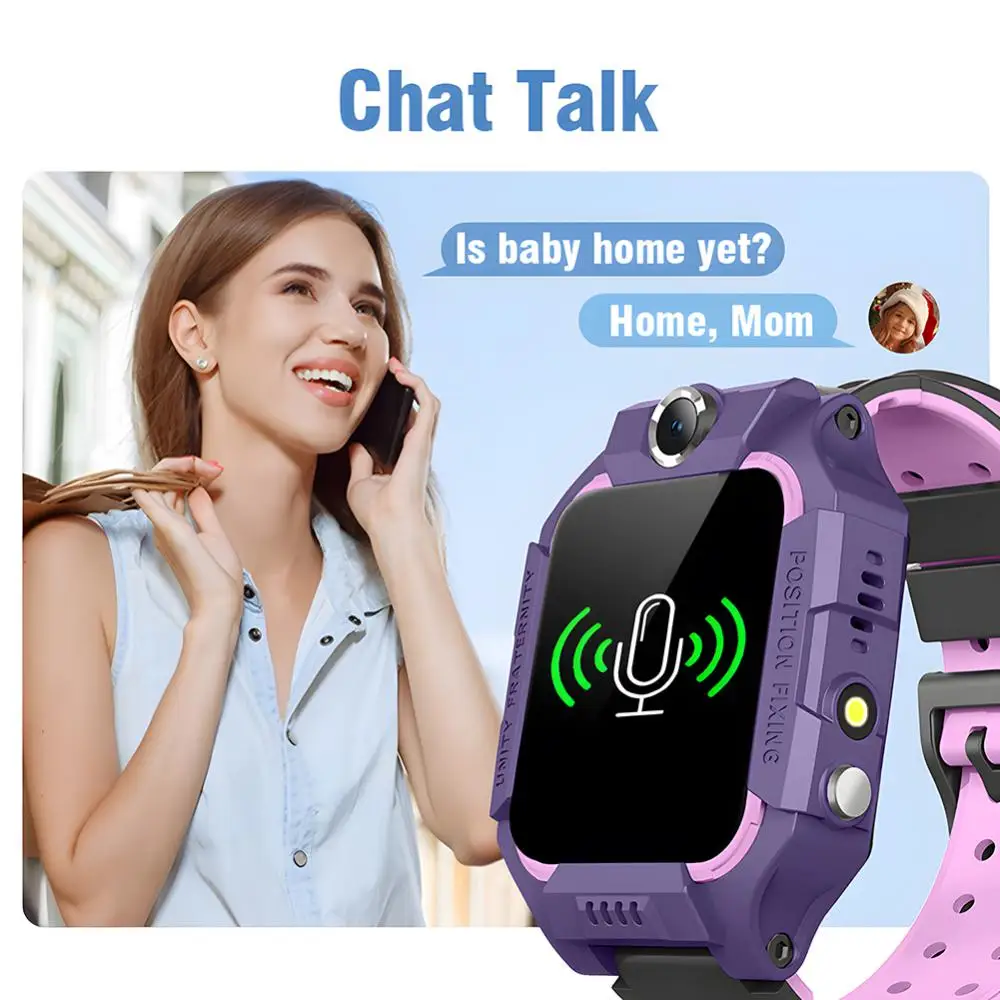New Kids 2G Smart Watch SOS LB - Smartwatch Digital Watches For Kids ulasan dan harga