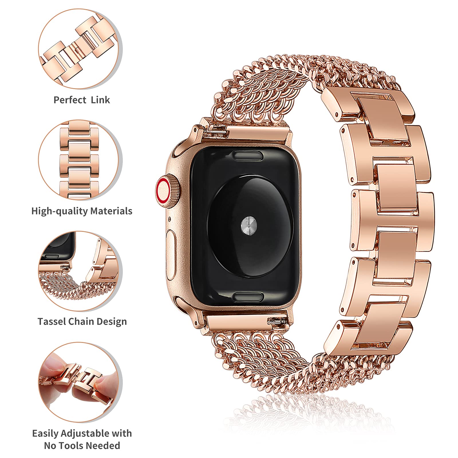 Starlight band for Apple watch - Smartwatch Luxury Watches For Women ulasan dan harga