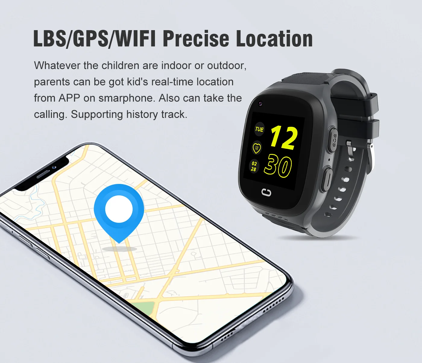 4G Kids Smartwatch SOS Waterpr - Smartwatch Digital Watches For Kids ulasan dan harga