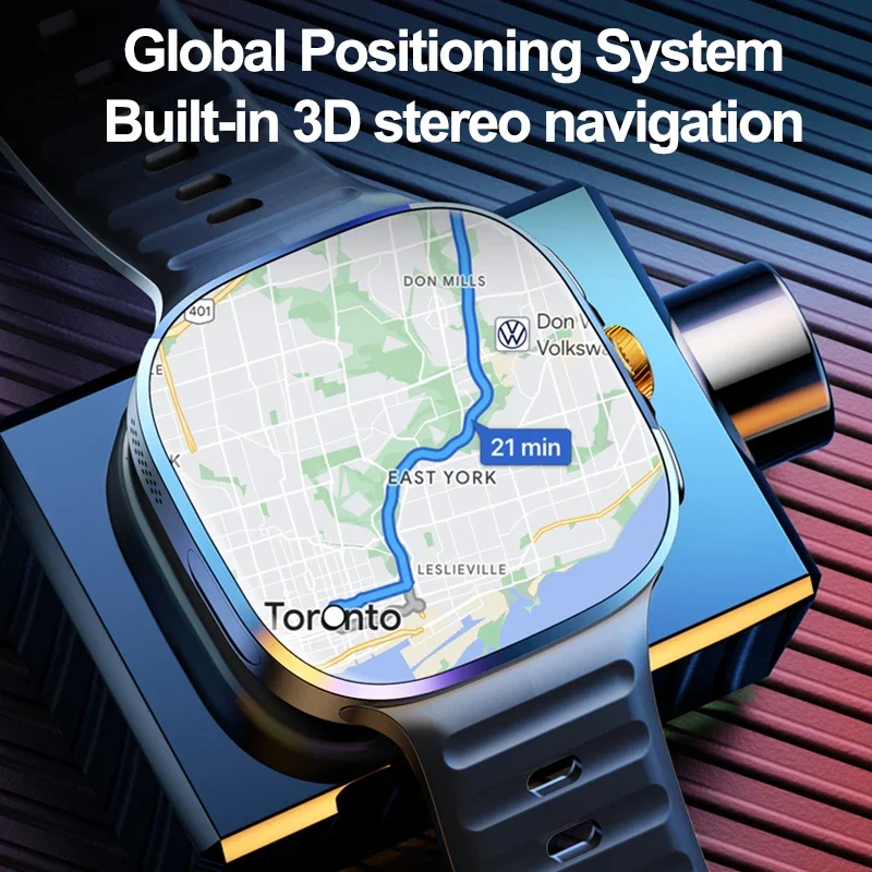 2.40 inch Larger Screen 4G/5G  - French Connection Watches Smartwatch App ulasan dan harga