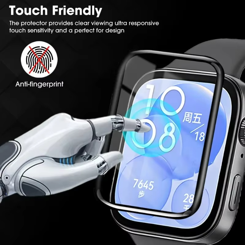 1-5Pcs 9D Curved Film For Huaw - Smartwatch Watch Huawei ulasan dan harga