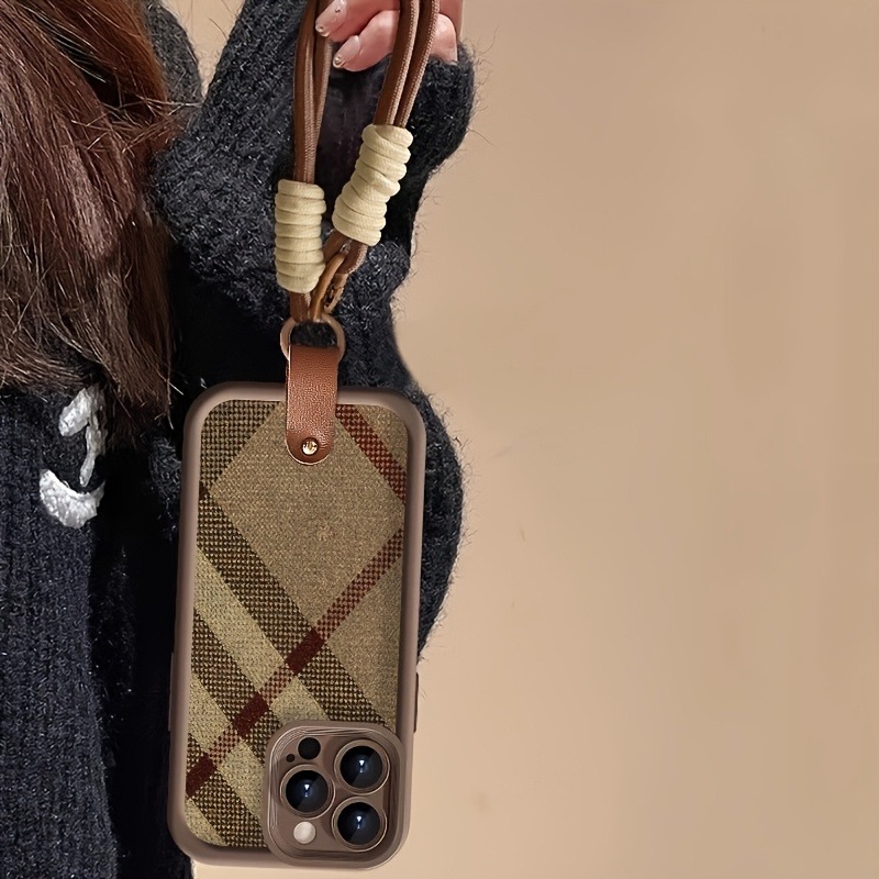 Brown Stripes Lanyard Strap Ro - Samsung Galaxy Strap ulasan dan harga