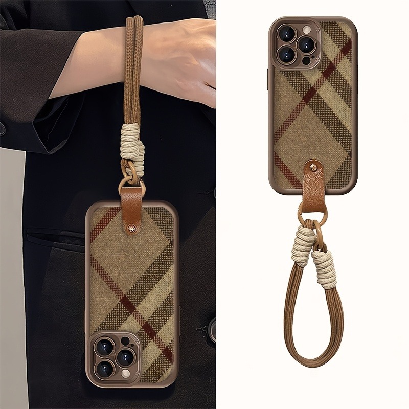 Brown Stripes Lanyard Strap Ro - Samsung Galaxy Strap ulasan dan harga