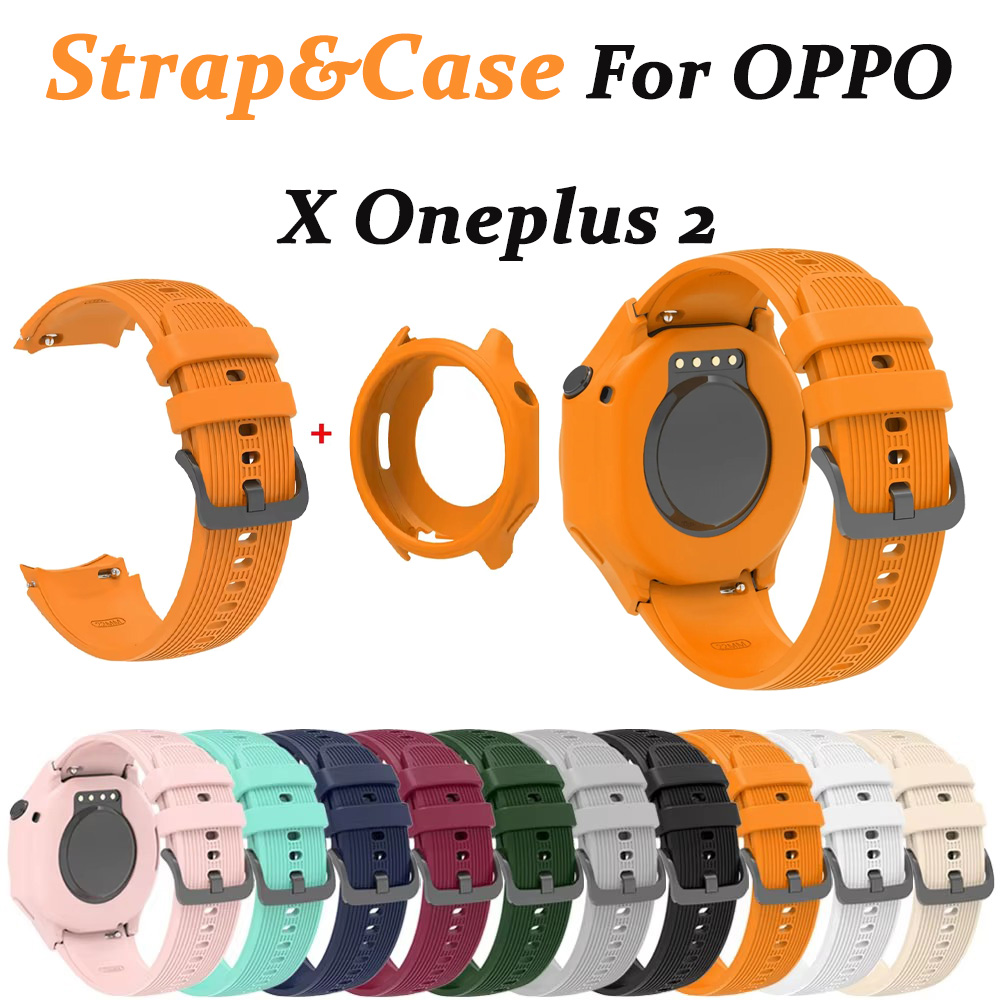 Silicone Watch Case & Strap fo - Smartwatch Oneplus Watches ulasan dan harga