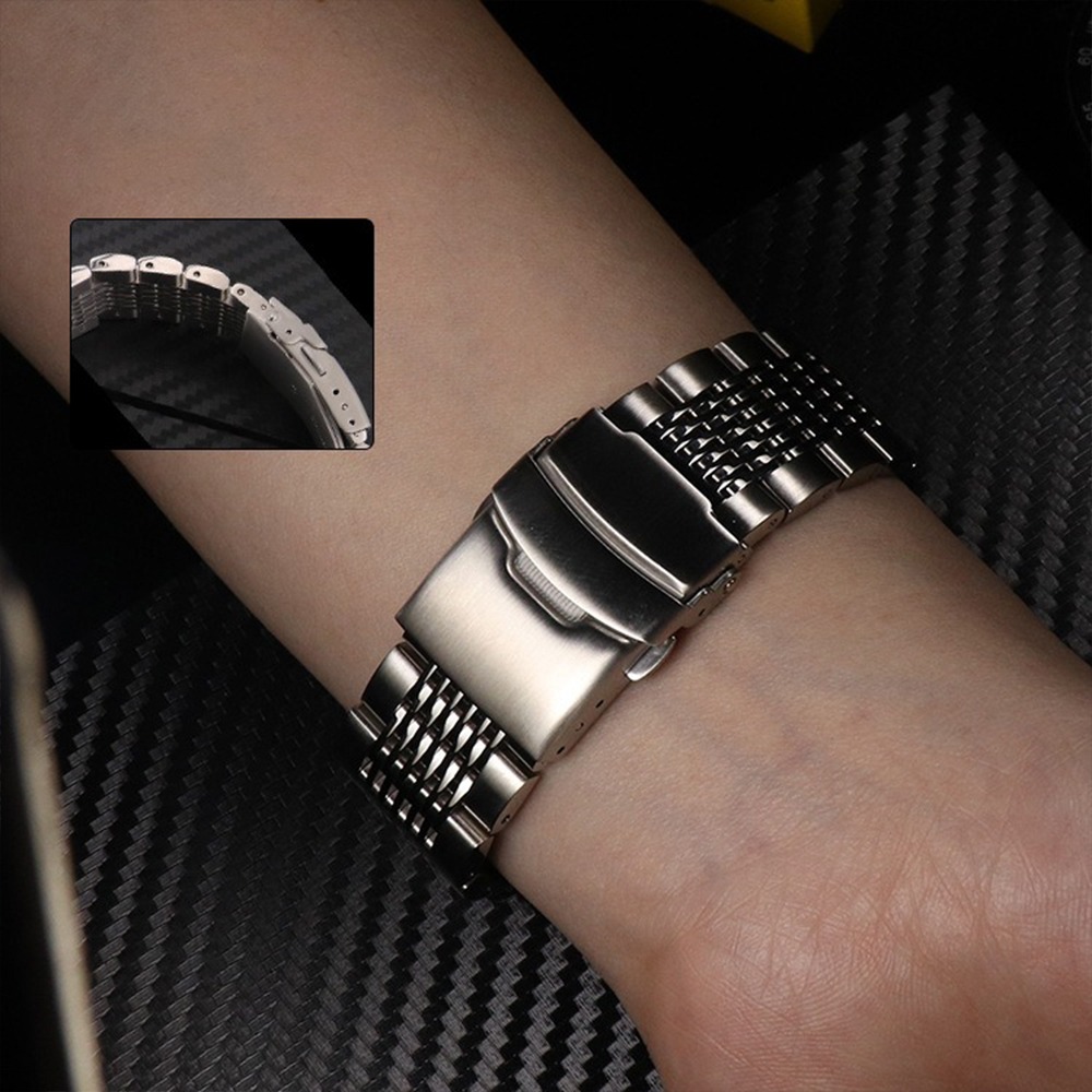 18mm 20mm 22mm Solid Stainless - Nato Strap Nylon ulasan dan harga