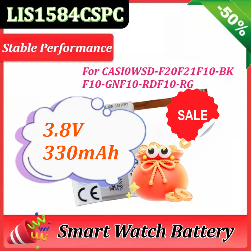 LIS1584CSPC Battery 3.8V 330mA - Casio Watches Smartwatch ulasan dan harga