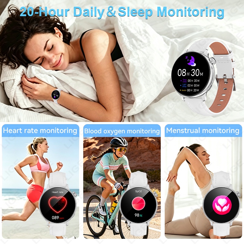 LIGE Luxury Women’s Smart Watc - Smartwatch Luxury Watches For Women ulasan dan harga