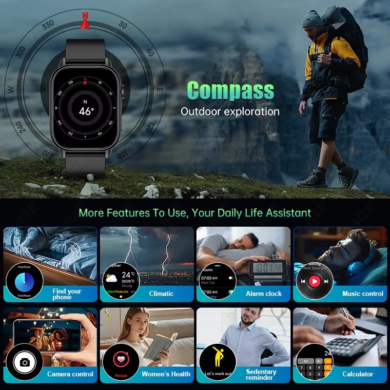 Original Premium GPS Men Smart - Smartwatch Premium Watches For Men ulasan dan harga