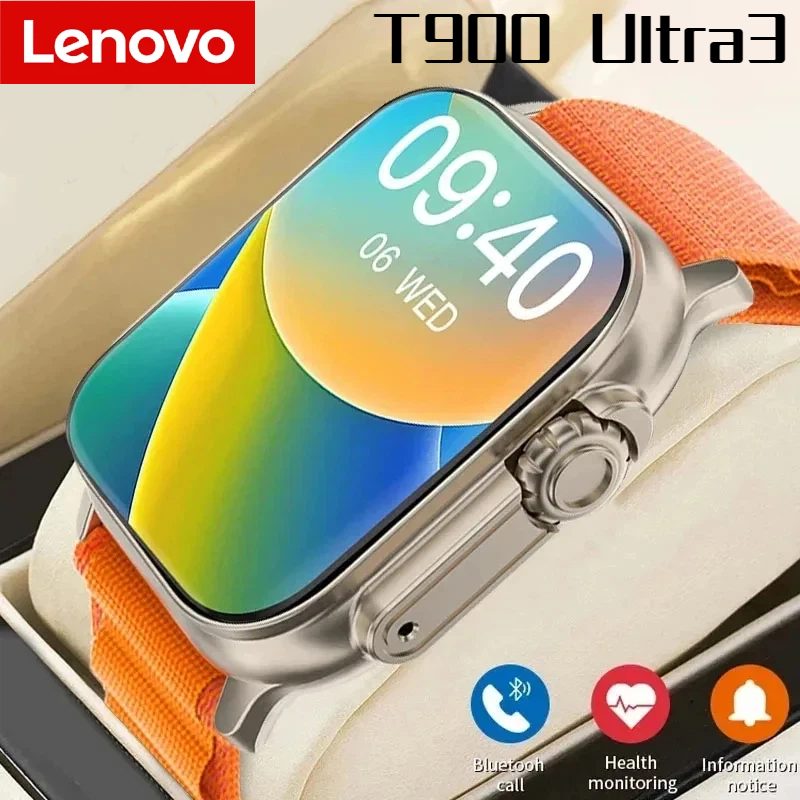 Lenovo T900 Ultra 3 Smart Watc - Watch Iwo ulasan dan harga