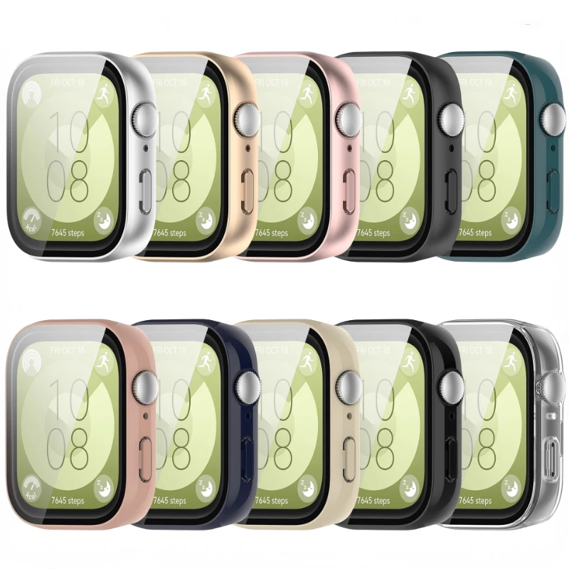 PC Case+Tempered Glass For Hua - Smartwatch Watch Huawei ulasan dan harga
