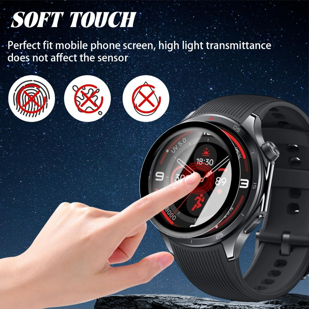 1-25Pcs Soft Hydrogel Film Scr - Smartwatch Oneplus Watches ulasan dan harga
