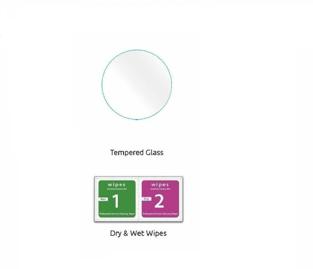 Universal Round Tempered Glass - Casio Watches Smartwatch ulasan dan harga