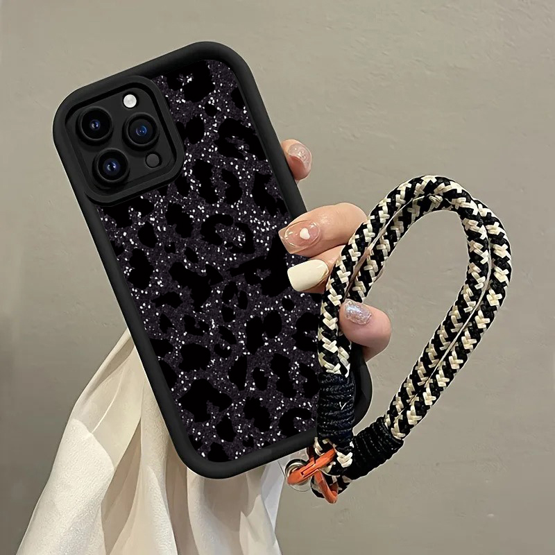 Black Spotted Leopard Hang Str - Samsung Galaxy Strap ulasan dan harga