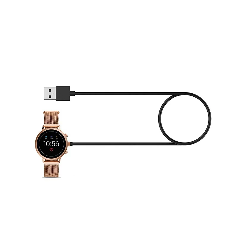 USB Charger Adapter For Fossil - Fossil Watches Smartwatch Charger ulasan dan harga